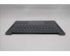 Lenovo 5CB1S11864 C-Cover with keyboard, Greek, Luna Grey, Backlight, US
