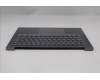 Lenovo 5CB1S11873 C-Cover with keyboard, Portuguese, Luna Grey, Backlight, UK
