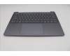 Lenovo 5CB1S11881 C-Cover with keyboard, UK English, Luna Grey, Backlight, UK