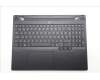 Lenovo 5CB1S22990 C-Cover with keyboard, Belgian, Eclipse Black, RGB Backlight, Anodizing Sandblasting, UK