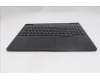 Lenovo 5CB1S24063 C-Cover with keyboard, Hebrew, Eclipse Black, RGB Backlight, Anodizing Sandblasting, US