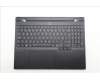 Lenovo 5CB1S24071 C-Cover with keyboard, Portuguese, Eclipse Black, RGB Backlight, Anodizing Sandblasting, UK