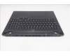 Lenovo 5CB1S31062 C-Cover with keyboard, Bulgarian, Eclipse Black, White Backlight, Painting, UK