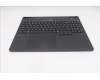 Lenovo 5CB1S31088 C-Cover with keyboard, Ukraine, Eclipse Black, White Backlight, Painting, US
