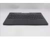 Lenovo 5CB1S31134 C-Cover with keyboard, Belgian, Eclipse Black, RGB Backlight, UK