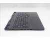 Lenovo 5CB1S31144 C-Cover with keyboard, German, Eclipse Black, RGB Backlight, UK
