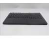 Lenovo 5CB1S31147 C-Cover with keyboard, Hungarian, Eclipse Black, RGB Backlight, UK