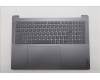Lenovo 5CB1S50839 C-Cover with keyboard, US English Euro, Luna Grey, US