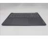 Lenovo 5CB1S50839 C-Cover with keyboard, US English Euro, Luna Grey, US