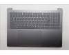 Lenovo 5CB1S50948 C-Cover with keyboard, Hebrew, Luna Grey, US
