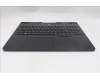 Lenovo 5CB1S57473 C-Cover with keyboard, US English Euro, Eclipse Black, RGB Backlight, US