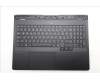 Lenovo 5CB1S57483 C-Cover with keyboard, Italian, Eclipse Black, RGB Backlight, UK
