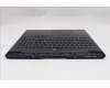 Lenovo 5CB1S57483 C-Cover with keyboard, Italian, Eclipse Black, RGB Backlight, UK