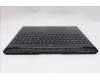 Lenovo 5CB1S57488 C-Cover with keyboard, Portuguese, Eclipse Black, RGB Backlight, UK