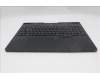 Lenovo 5CB1S57496 C-Cover with keyboard, Ukraine, Eclipse Black, RGB Backlight, US