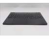 Lenovo 5CB1S75709 C-Cover with keyboard, English, Eclipse Black, RGB Backlight, Anodizing Sandblasting, US