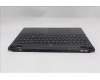 Lenovo 5CB1S75710 C-Cover with keyboard, US English Euro, Eclipse Black, RGB Backlight, Anodizing Sandblasting, US
