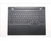 Lenovo 5CB1S75711 C-Cover with keyboard, French, Eclipse Black, RGB Backlight, Anodizing Sandblasting, US