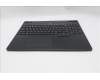 Lenovo 5CB1S75733 C-Cover with keyboard, Ukraine, Eclipse Black, RGB Backlight, Anodizing Sandblasting, US