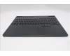 Lenovo 5CB1S76595 C-Cover with keyboard, French, Eclipse Black, White Backlight, Anodizing Sandblasting, US