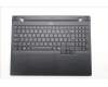 Lenovo 5CB1S76598 C-Cover with keyboard, German, Eclipse Black, White Backlight, Anodizing Sandblasting, UK