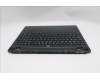 Lenovo 5CB1S76652 C-Cover with keyboard, Czech Slovakian, Eclipse Black, White Backlight, Painting, UK
