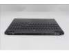 Lenovo 5CB1S76667 C-Cover with keyboard, Nordic, Eclipse Black, White Backlight, Painting, UK