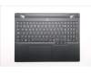 Lenovo 5CB1S76671 C-Cover with keyboard, Spanish, Eclipse Black, White Backlight, Painting, UK