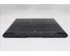 Lenovo 5CB1S76686 C-Cover with keyboard, UK English, Eclipse Black, White Backlight, UK
