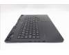 Lenovo 5CB1S76712 C-Cover with keyboard, Czech Slovakian, Eclipse Black, RGB Backlight, UK