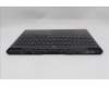 Lenovo 5CB1S80251 C-Cover with keyboard, Slovenian, Eclipse Black, RGB Backlight