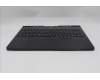 Lenovo 5CB1S80251 C-Cover with keyboard, Slovenian, Eclipse Black, RGB Backlight, UK