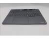Lenovo 5CB1S82737 C-Cover with keyboard, Hungarian, Luna Grey, Non-FingerPrint, UK