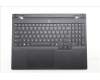 Lenovo 5CB1S82774 C-Cover with keyboard, English, Eclipse Black, RGB Backlight, Anodizing Sandblasting
