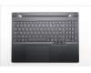 Lenovo 5CB1S82776 C-Cover with keyboard, French, Eclipse Black, RGB Backlight, Anodizing Sandblasting, US