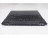 Lenovo 5CB1S82779 C-Cover with keyboard, German, Eclipse Black, RGB Backlight, Anodizing Sandblasting, UK