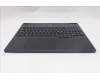 Lenovo 5CB1S82788 C-Cover with keyboard, Nordic, Eclipse Black, RGB Backlight, Anodizing Sandblasting