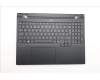 Lenovo 5CB1S82857 C-Cover with keyboard, UK English, Eclipse Black, Anodizing Sandblasting, UK