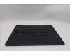 Lenovo 5CB1S82857 C-Cover with keyboard, UK English, Eclipse Black, Anodizing Sandblasting, UK