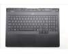 Lenovo 5CB1S87237 C-Cover with keyboard, English, Eclipse Black, White Backlight, US