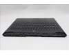 Lenovo 5CB1S87254 C-Cover with keyboard, Russian, Eclipse Black, White Backlight