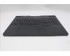 Lenovo 5CB1S87263 C-Cover with keyboard, Belgian, Eclipse Black, RGB Backlight, UK