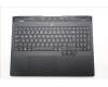 Lenovo 5CB1S87273 C-Cover with keyboard, German, Eclipse Black, RGB Backlight, UK