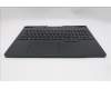 Lenovo 5CB1S87273 C-Cover with keyboard, German, Eclipse Black, RGB Backlight, UK