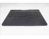 Lenovo 5CB1S87276 C-Cover with keyboard, Hungarian, Eclipse Black, RGB Backlight