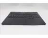 Lenovo 5CB1S87559 C-Cover with keyboard, Spanish, Eclipse Black, RGB Backlight, UK