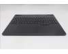 Lenovo 5CB1S89873 C-Cover with keyboard, Belgian, Eclipse Black, RGB Backlight, Anodizing Sandblasting, UK