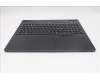 Lenovo 5CB1S89891 C-Cover with keyboard, Nordic, Eclipse Black, RGB Backlight, Anodizing Sandblasting