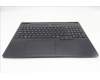 Lenovo 5CB1S89908 C-Cover with keyboard, US English Euro, Eclipse Black, White Backlight, Anodizing Sandblasting, US