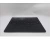 Lenovo 5CB1S89912 C-Cover with keyboard, German, Eclipse Black, White Backlight, Anodizing Sandblasting, UK